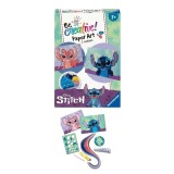 Ravensburger - Be Creative Set mini de creatie din hartie Disney Stitch
