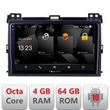 Navigatie Toyota Prado 2007- 5510-456 Android Octa Core 720p 4+64 DSP 360 camera carplay android auto CarStore Technology