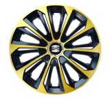 Cumpara ieftin Set 4 capace roti Extra strong gold R16 pentru gama Seat