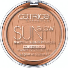 Catrice Sun Glow Matt pudră bronzantă 035 Universal Bronze, 9,5 g