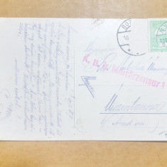 C472-I- Carte Postala militara Feldpost trimisa soldat 1909. Imperiul austriac.