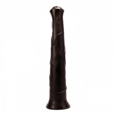 Dildo Huge Horse Suction Cup PVC Negru 43 cm foto