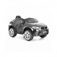 Masinuta electrica pentru copii HECHT BMW X6 Black, acumulator 2 x 6 V, 7 Ah / 45 W, greutate maxima 30 kg, negru, varsta recomandata 3-8 ani