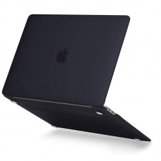 Carcasa + protectie tastatura + accesorii Macbook Air 13&amp;#039;&amp;#039; 2018 A1932 negru mat foto