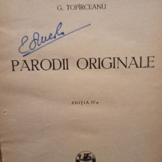 G. Topirceanu - Parodii originale, editia a IV-a (1932)