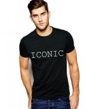 Cumpara ieftin Tricou negru barbati - ICONIC - L