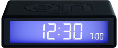 Ceas cu Alarma - Flip Clock - Negru | Lexon foto