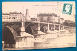 Cumpara ieftin Carte Postala Franta 1924 Lion podul Guilloti&egrave;re arhitectura, Circulata, Fotografie