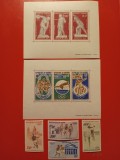 GABON/DAHOMEY/NIGER, SPORT MUNICH - BLOCURI + SERIE COMPLETĂ MNH