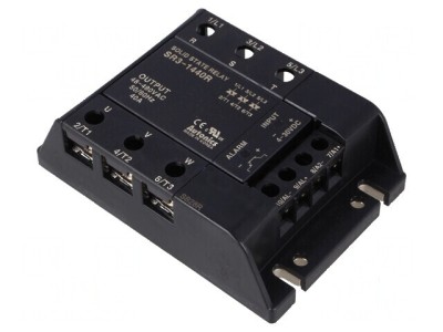 Releu semiconductor 40A U&amp;icirc;ntrerup 3-fazat foto