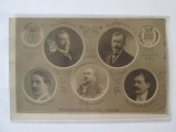 Cumpara ieftin Rara! Carte postala foto 1912 București:Vizita primarului Parisului, Necirculata, Bucuresti, Fotografie
