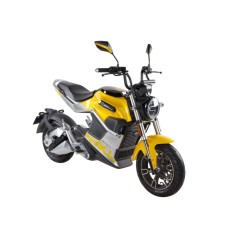 Motocicleta electrica ZT-59 EEC, motor 3000W, 72V 20Ah, viteza 89 Km/h, autonomie 130 Km - Galben