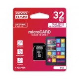 Card de Memorie MicroSD cu Adaptor SD Goodram M1AA UHS-I, 32Gb Clasa 10 Blister, 32 GB