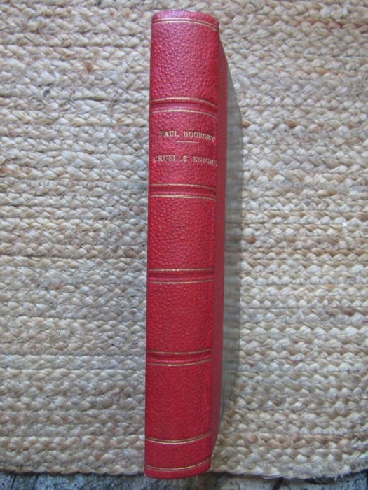 Cruelle Enigme - Paul Bourget 1885