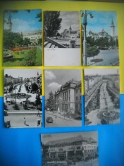 HOPCT LOT NR 105- TARGU MURES -7 CARTI POSTALE-RPR-CIRCULATE