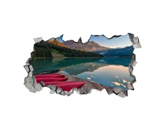 Autocolant decorativ, Gaura in perete, Natura si peisaje, Multicolor, 85 cm, 2046ST-3 foto