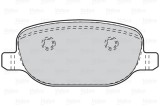VALEO 302112 FIRST set placute frana,frana disc