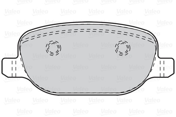 VALEO 302112 FIRST set placute frana,frana disc