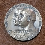 Medalie placheta regalista Universil 1933