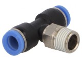 Racord push-in T cu ramificație R 1/8 10bar