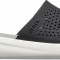 Papuci Crocs LiteRide Slide Negru - Black/Smoke