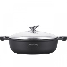 Cratita marmorata cu capac 26 cm RL-BR26cm Royalty Line