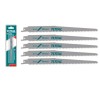TOTAL - SET LAME FIERASTRAU SABIE PENTRU LEMN 225MM 6TPI - 5 BUC PowerTool TopQuality