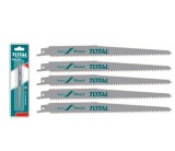 TOTAL - SET LAME FIERASTRAU SABIE PENTRU LEMN 225MM 6TPI - 5 BUC PowerTool TopQuality