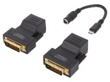 Extender DVI-D cu RJ45 70m 1920x1200px DS-54101