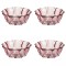 Set boluri, 4 piese, 290 ml, Plastic, Mov
