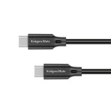 CABLU USB TIP C-TIP C 100W OFC 1M KRUGER&amp;MATZ