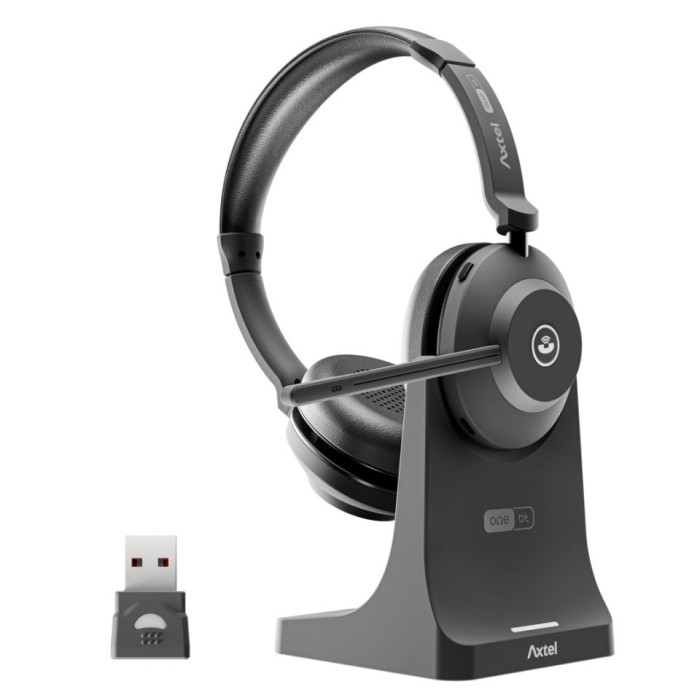 HEADSET AXTEL ONE BT STEREO+CHARGING BAS