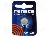 Baterie moneda, 3V, litiu, 48mAh, RENATA - CR1225 B1