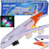 Joc interactiv cu avioane de pasageri, lumini, motoare, sunete și lumini LED