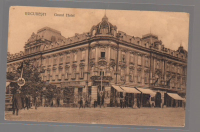 CPIB 20929 CARTE POSTALA - BUCURESTI. GRAND HOTEL, EDIT. HOROVITZ foto