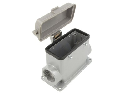 Conector carcasă HDC E16 aluminiu foto