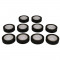 Set 10buc. banda adeziva izolatoare neagra 0.13 mm x 15 mm x 10 m PVC Mammooth