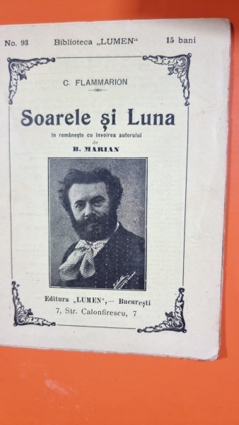 Biblioteca Lumen - Soarele si Luna - C. Flammarion