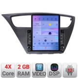 Navigatie Honda Civic 2012-2016 K-civic ecran tip TESLA 9.7&quot; cu Android Radio Bluetooth Internet GPS WIFI 2+32 DSP Qua CarStore Technology