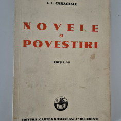 Carte veche I L Caragiale Nuvele povestiri