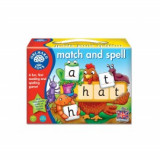 Joc educativ in limba engleza Potriveste si formeaza cuvinte MATCH AND SPELL, orchard toys