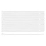 Coliere plastic EXTREME 4,8 x 150 mm albe, nailon PA66, 100 buc