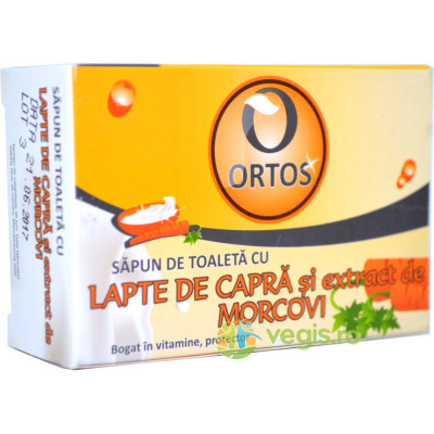 Sapun Cu Lapte Capra Si Extract Morcovi 100g foto