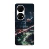 Husa compatibila cu Huawei Nova Y70 model Night Traffic, Silicon, TPU, Viceversa, Transparent, Carcasa