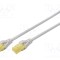 Cablu patch DIGITUS RJ45 U/UTP Cat 6a LSZH 3m gri