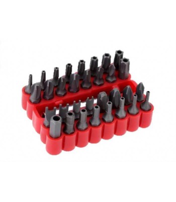 Set varfuri surubelnita 34 piese ProsKit foto