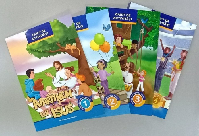 MANUAL DE PREDARE A BIBLIEI , 4 VOLUME , CAIET DE ACTIVITATI , 2015