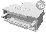 Carcasă pentru conectori D-Sub 15pin și HD 26pin