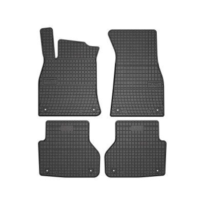 Set 4 Covorase Cauciuc Audi A6 (C8) 2018-&amp;amp;gt; (Frogum) foto