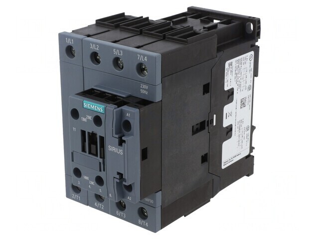 Contactor 4-Poli 230VAC NO/NC